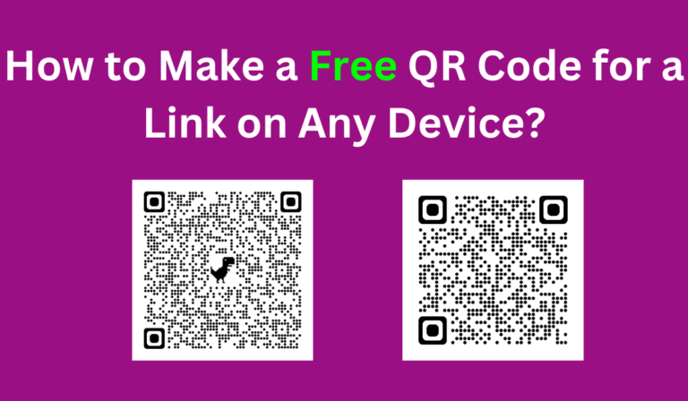 how to make a qr code for a link